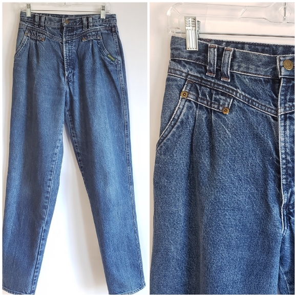 80s denim pants